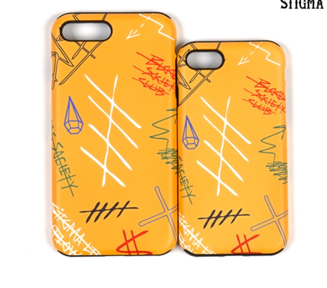 STIGMA(スティグマ)  PHONE CASE GRAFF YELLOW iPHONE 7/7+/8/8+