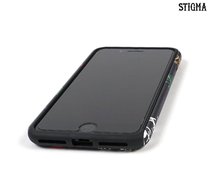 STIGMA(スティグマ)  PHONE CASE GRAFF BLACK iPHONE 7/7+/8/8+