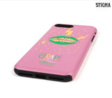 STIGMA(スティグマ)  PHONE CASE GRAPE GRILLZ PINK iPHONE 7/7+/8/8+