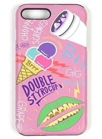 STIGMA(スティグマ)  PHONE CASE ICE CREAM PINK iPHONE 7/7+/8/8+