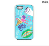 STIGMA(スティグマ)  PHONE CASE ICE CREAM MINT iPHONE 7/7+/8/8+