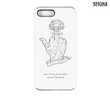 STIGMA(スティグマ)  PHONE CASE NUCLEAR WHITE iPHONE 7/7+/8/8+