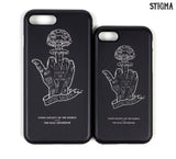 STIGMA(スティグマ)  PHONE CASE NUCLEAR BLACK iPHONE 7/7+/8/8+