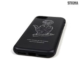 STIGMA(スティグマ)  PHONE CASE NUCLEAR BLACK iPHONE 7/7+/8/8+