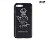 STIGMA(スティグマ)  PHONE CASE NUCLEAR BLACK iPHONE 7/7+/8/8+