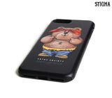 STIGMA(スティグマ)  PHONE CASE THUG BEAR BLACK iPHONE 8 / 8+ / X