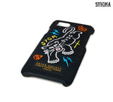 STIGMA(スティグマ)  BLACK PANTHER VELVET FABRIC CASE BLACK iPhone 8 / 8+ / X