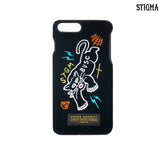 STIGMA(スティグマ)  BLACK PANTHER VELVET FABRIC CASE BLACK iPhone 8 / 8+ / X