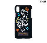 STIGMA(スティグマ)  BLACK PANTHER VELVET FABRIC CASE BLACK iPhone 8 / 8+ / X