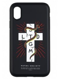 STIGMA(スティグマ)  PHONE CASE SNAKE ver.2 BLACK iPHONE 8 / 8+ / X