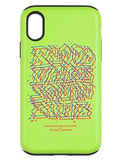 STIGMA(スティグマ)  PHONE CASE PRIZM NEON GREEN iPHONE 8 / 8+ / X