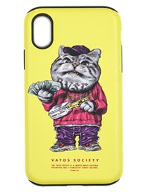 STIGMA(スティグマ)  PHONE CASE CATSGANG YELLOW iPHONE 8 / 8+ / X