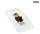 STIGMA(スティグマ)   PHONE CASE COMPTON BEAR CLEAR iPHONE Xs / Xs MAX / Xr