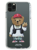 STIGMA(スティグマ)  PHONE CASE V BEAR CLEAR iPHONE 11 / 11 Pro / 11 Pro Max