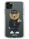 STIGMA(スティグマ)  PHONE CASE COMPTON BEAR CLEAR iPHONE 11 / 11 Pro / 11 Pro Max