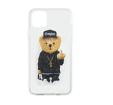 STIGMA(スティグマ)  PHONE CASE COMPTON BEAR CLEAR iPHONE 11 / 11 Pro / 11 Pro Max