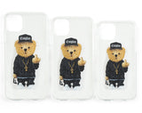 STIGMA(スティグマ)  PHONE CASE COMPTON BEAR CLEAR iPHONE 11 / 11 Pro / 11 Pro Max