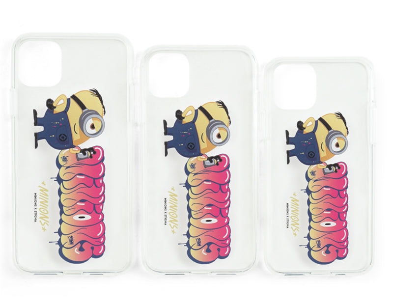 STIGMA(スティグマ)  STIGMA PHONE CASE MINIONS CLEAR iPHONE 11 / 11 Pro / 11 Pro Max