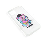 STIGMA(スティグマ)  PHONE CASE CAMOUFLAGE BEAR PINK CLEAR iPHONE 11 / 11 Pro / 11 Pro Max