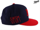 STIGMA(スティグマ) RUN THE WORLD SNAPBACK_NAVY