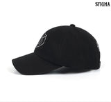 STIGMA(スティグマ)   BLACK PANTHER BASEBALL CAP BLACK