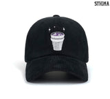 STIGMA(スティグマ)   STYRO CUP CORDUROY BASEBALL CAP BLACK