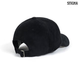 STIGMA(スティグマ)   STYRO CUP CORDUROY BASEBALL CAP BLACK