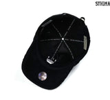 STIGMA(スティグマ)   STYRO CUP CORDUROY BASEBALL CAP BLACK