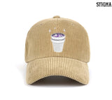 STIGMA(スティグマ)   STYRO CUP CORDUROY BASEBALL CAP BEIGE