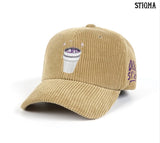 STIGMA(スティグマ)   STYRO CUP CORDUROY BASEBALL CAP BEIGE