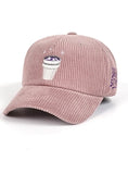 STIGMA(スティグマ)   STYRO CUP CORDUROY BASEBALL CAP PINK