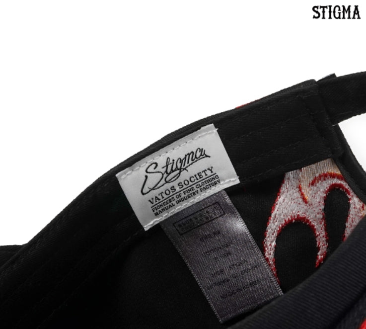 STIGMA(スティグマ)   BLAZE BASEBALL CAP BLACK