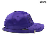 STIGMA(スティグマ)   WAVE SATIN BASEBALL CAP VIOLET