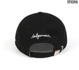 STIGMA(スティグマ)  SMILE BASEBALL CAP BLACK