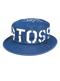 STIGMA(スティグマ)  INFAMOUS WASHED DENIM BUCKET HAT BLUE