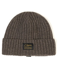 STIGMA(スティグマ)  LABEL WOOL BEANIE BEIGE