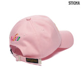 STIGMA(スティグマ)  RAINBOW BASEBALL CAP PINK
