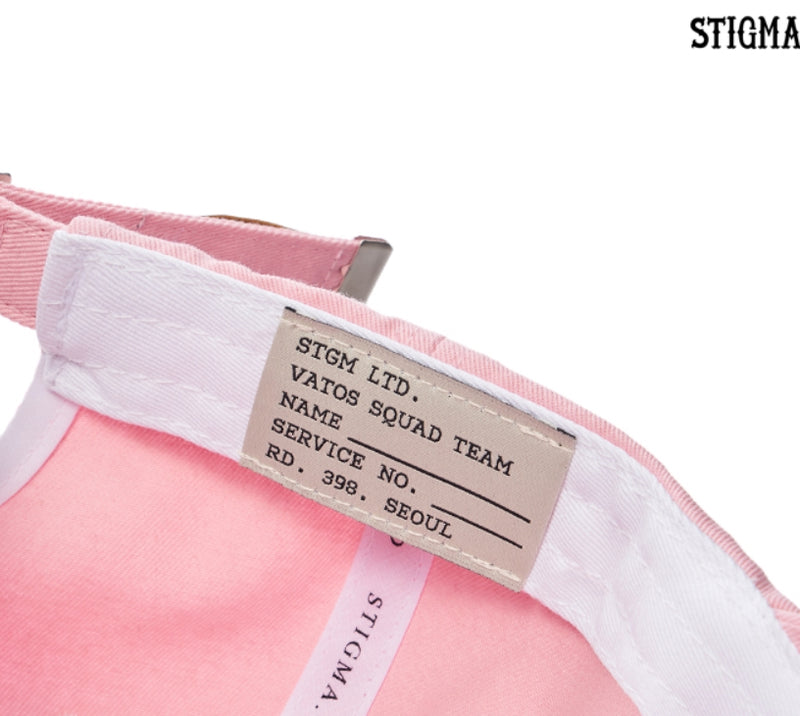 STIGMA(スティグマ)  RAINBOW BASEBALL CAP PINK