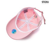 STIGMA(スティグマ)  RAINBOW BASEBALL CAP PINK