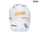 STIGMA(スティグマ)  DESTROYER BASEBALL CAP WHITE