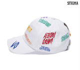 STIGMA(スティグマ)  DESTROYER BASEBALL CAP WHITE