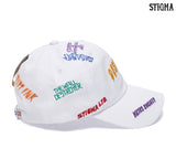 STIGMA(スティグマ)  DESTROYER BASEBALL CAP WHITE