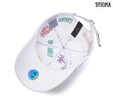 STIGMA(スティグマ)  DESTROYER BASEBALL CAP WHITE