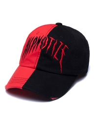 STIGMA(スティグマ)  HALF WASHED BASEBALL CAP RED