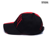 STIGMA(スティグマ)  HALF WASHED BASEBALL CAP RED