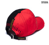 STIGMA(スティグマ)  HALF WASHED BASEBALL CAP RED