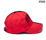 STIGMA(スティグマ)  HALF WASHED BASEBALL CAP RED