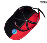 STIGMA(スティグマ)  HALF WASHED BASEBALL CAP RED