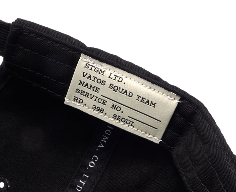 STIGMA(スティグマ)  PLUMB WASHED BASEBALL CAP BLACK