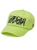 STIGMA(スティグマ)  PLUMB WASHED BASEBALL CAP NEON GREEN